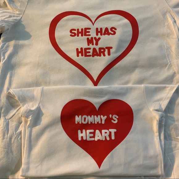 Made2order Mommy and me Valentines Day shirts - Picture 5 of 6